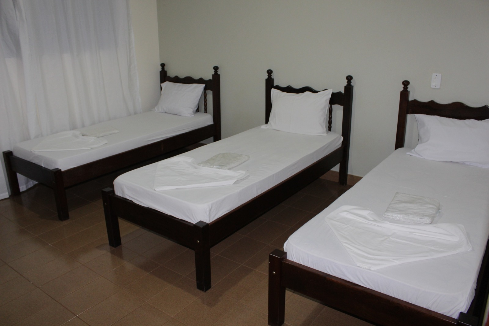 Quarto duplo Hotel do Mineiro